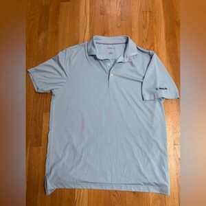 Johnnie O Light Blue Polo - Size L